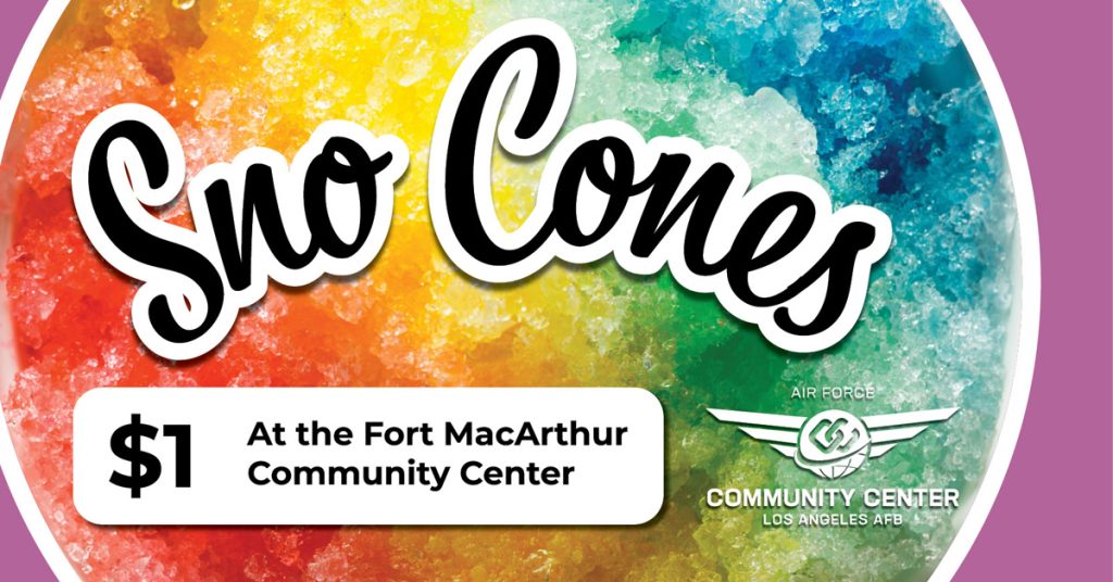 Memorial Day Sno Cone Special