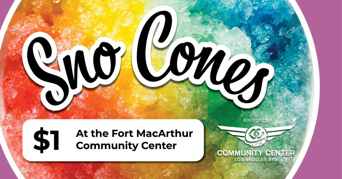 Memorial Day Sno Cone Special