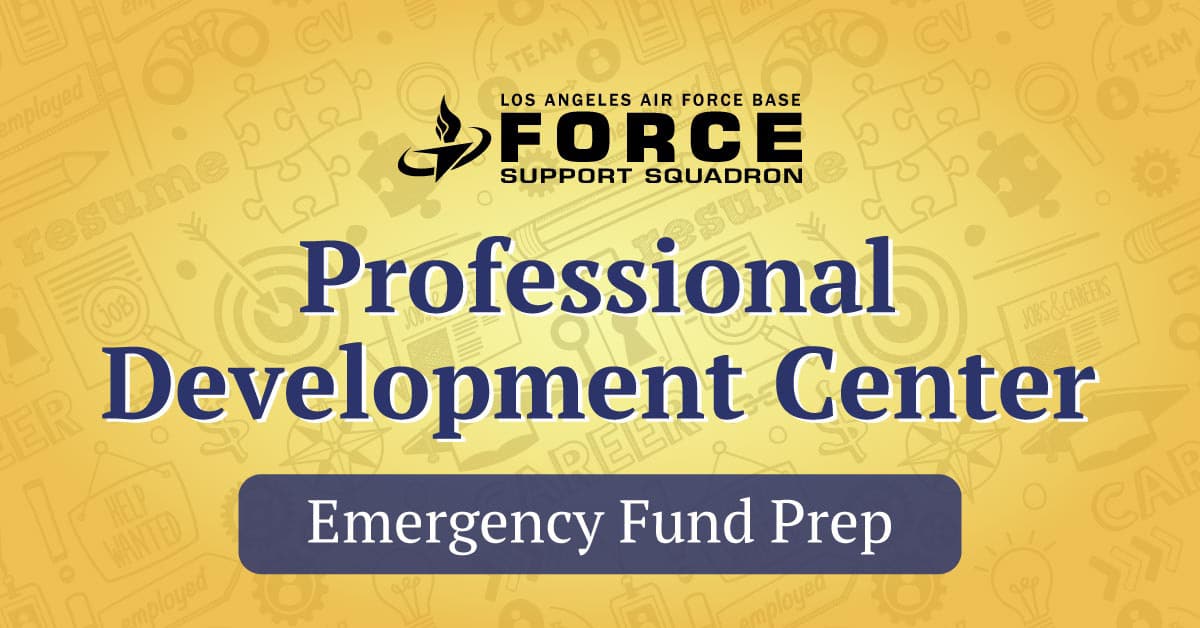 Professional Development: Emergency Fund Prep