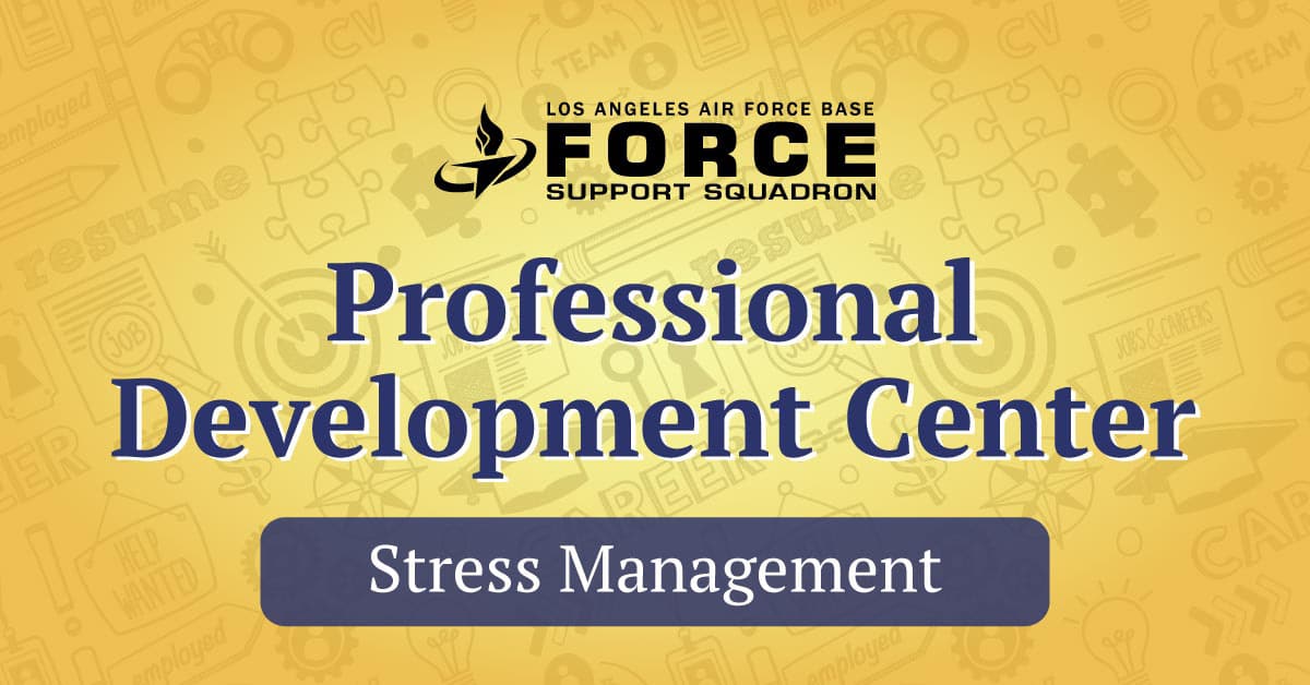 Professional Development Center: Stress Management